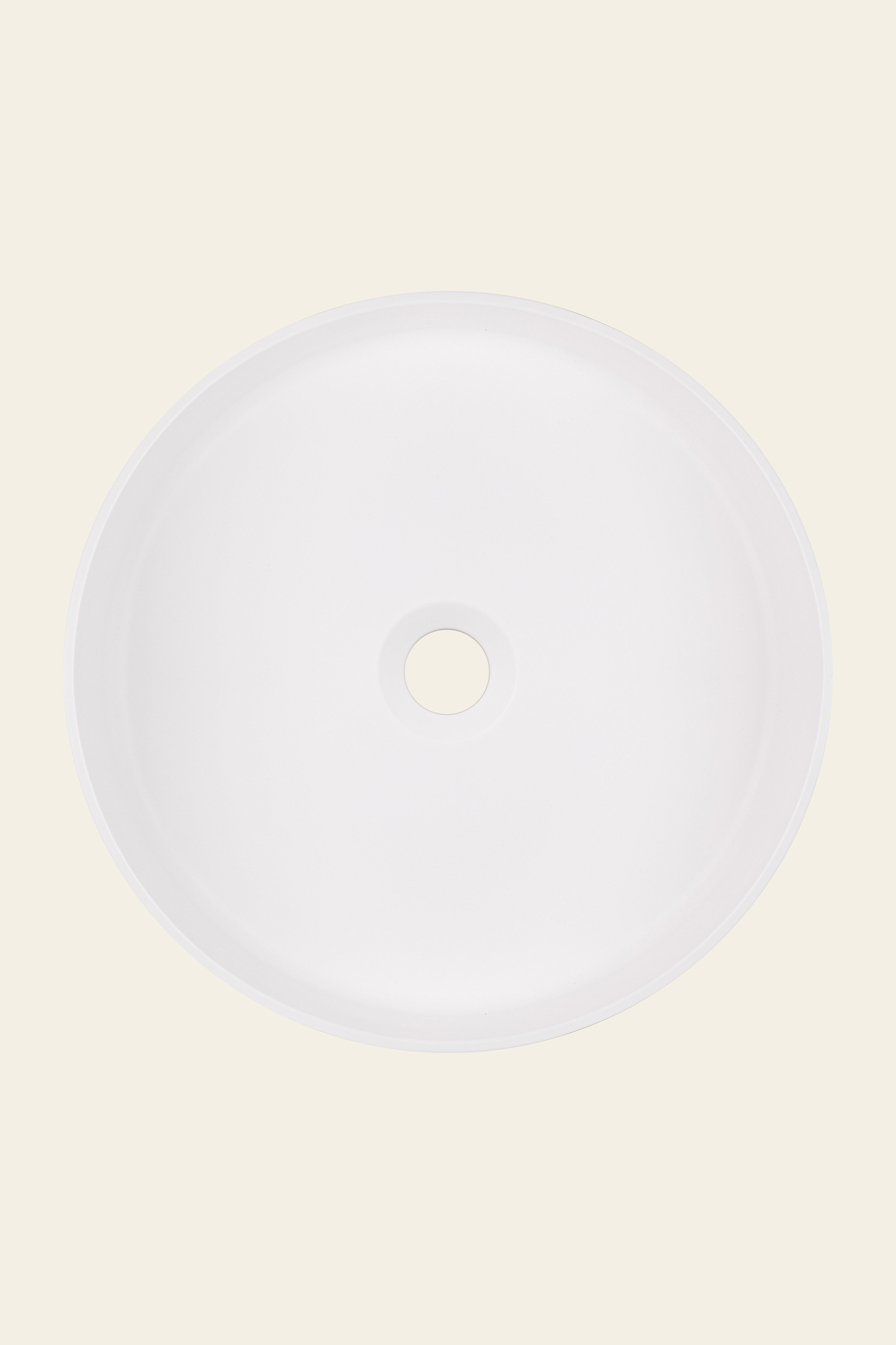vasque ronde blanche
